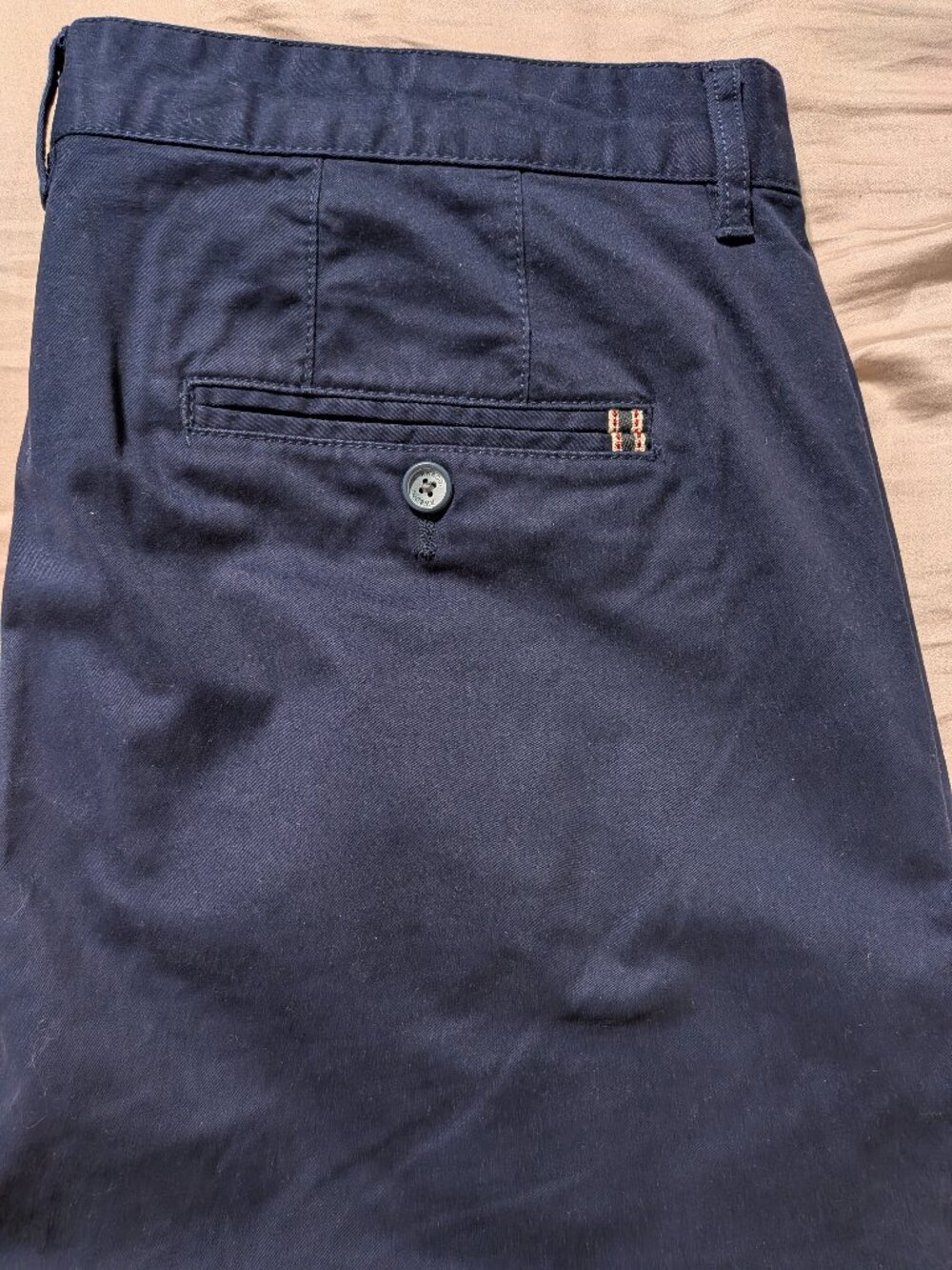 RW and co Navy Men's Chino shorts size 34
